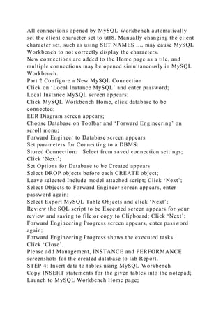 Lab 2 Work with Dictionary and Create Relational Database (60 pts.).docx