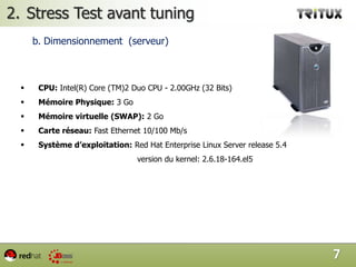 Introduction à la mesure de performances		Les stress test ou test de monté de charge consiste à simuler un grand nombre d’utilisateurs qui exploitent simultanément votre application.	Notre but via ce test et d’étudier si votre application qui est supposé déployé sur le serveur JBoss EAP 5.1 répondait réellement à vos besoins (nombres d’utilisateurs supporté, ressources matérielles, consommation bande passante…). Pour ce la on dispose d’un très bon outil de mesures de performances et stress test appelée Jakarta Jmeter disponible sous le répertoire outillage du CD de formation.4