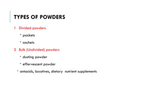 third practical lec.pptx pharmaceutical powders | PPTX