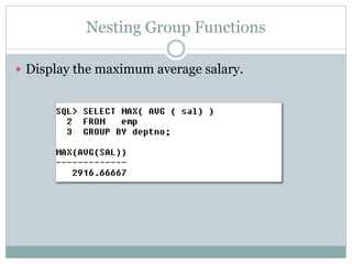 Lab3 aggregating data | PPTX