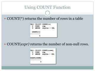 Lab3 aggregating data | PPT | Free Download