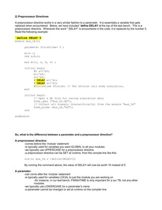 Lab3 testbench tutorial (1) | PDF