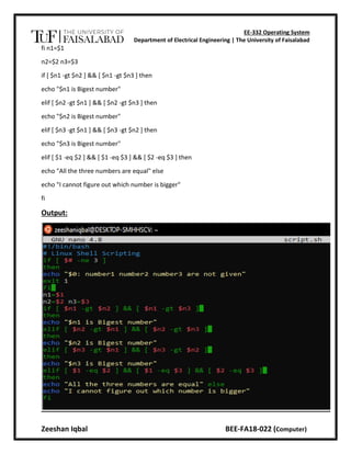 Introduction to base shell scripting | PDF