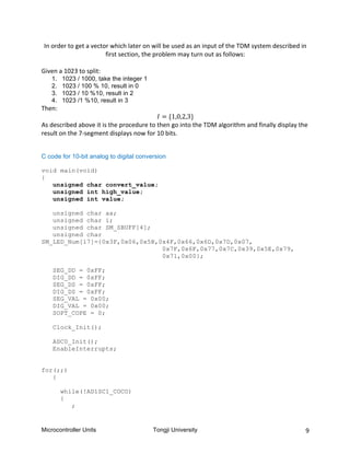 Analog to Digital Converter | PDF
