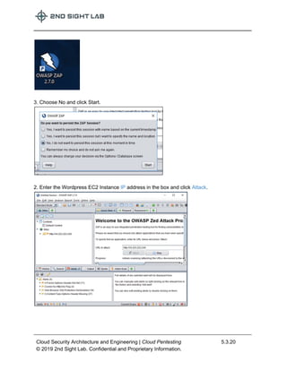 Lab 5.3 Cloud Pentesting - 2nd SIght Lab Cloud Security Class | PDF
