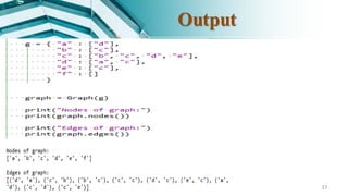 FCI-Minia University 17
Output
 
