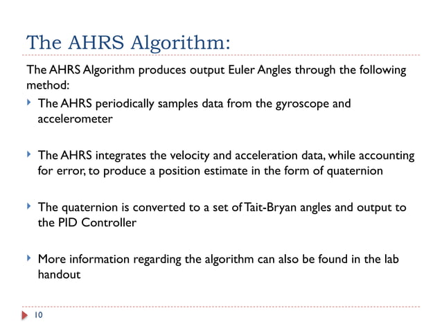 Lab 5: AHRS: Attitude and Heading Reference System.pptx