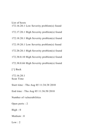 Lab 5 Nessus Vulnerability Scan Report © 2015 by Jone.docx
