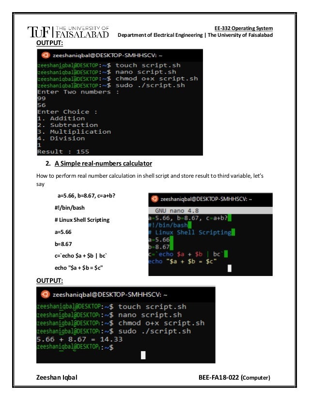 Bash Shell Scripting Part Iii Iv
