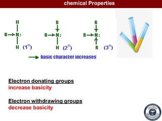 Decreasing Basicity Examples Lab 6 Amines.pdf yes l need the file becues l pharmacy | PDF