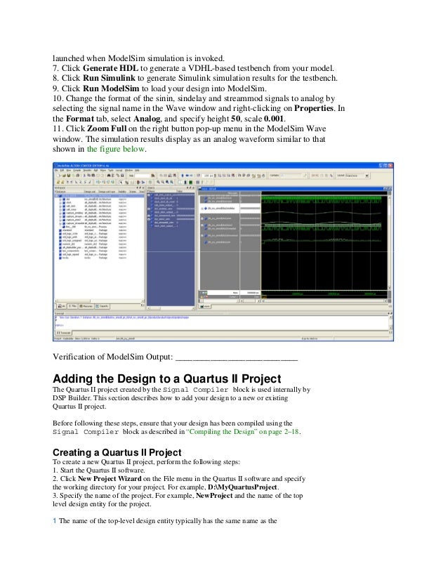 connecting dsp builder modules connecting dsp builder modules