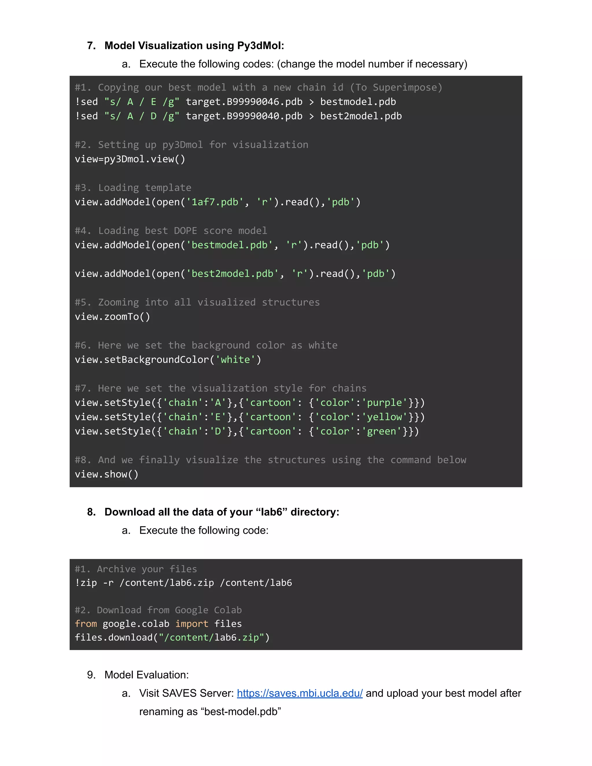 Protein Modeling using MODELLER | PDF