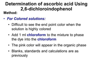lab 9. vitamin c determination.pptx