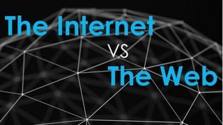 internet vs web | PPT