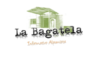 The Bagatela logo concept by me