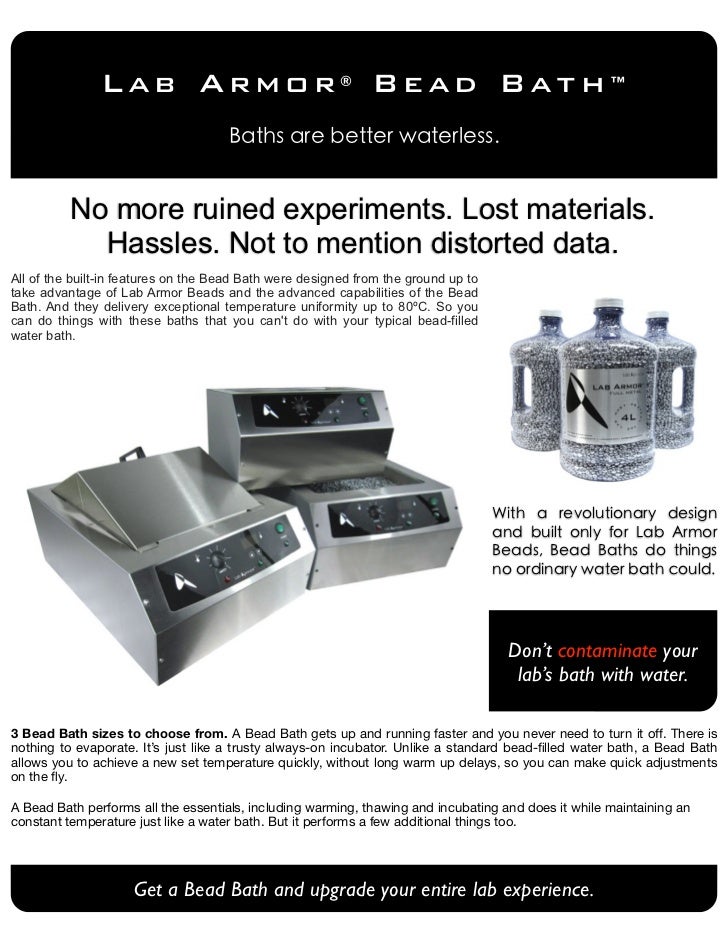 Lab Armor Bead Bath Print PDF