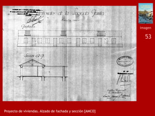 53
Proyecto de viviendas. Alzado de fachada y sección [AMCO]
imagen
 