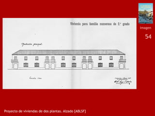 54
Proyecto de viviendas de dos plantas. Alzado [ABLSF]
imagen
 