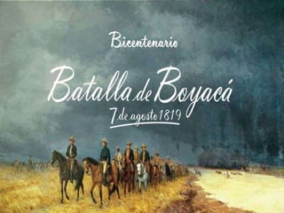 La batalla de boyaca | PPTX