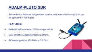 Lab based ppt pluto-sdr_final | PDF