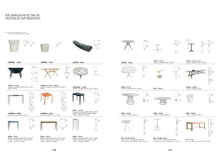 INFORMAZIONI TECNICHE
TECHNICAL INFORMATION



N.B. Colore e ﬁniture speciali su richiesta.
    Colours and special ﬁnishings upon request.




                                                                                                                                                                        66




                                                                                                                                                                                                                        74




                                                                                                                                                                                                                                                                       47




                                                                                                                                                                                                                                                                                                                         110
                                                                                                                                                                                                                                                                                                              74
                                                                                                                                                                        46
                                                                                                                                                                260                                                                                              59                                      59        59




                                                                                                                                                                                                                        105
                                                                                                                                                                        40
                                                                                                                                                                                                                  105

                                                                                                                                                                                                                                                                                                         60        60
                                                                                                                                                                                                                                                                 45




                                                                                                                                                                                                                              FLORA - 121.02                                 FLORA - 121.20, 121.21
     ONEMORE - 156.00                                                 ONEMORE - 156.01                                       BOSTON - 146.00                                  OUTLINE - 152.00                                Finiture / ﬁnishes: L9017, L9016               Finiture / ﬁnishes: L9017, L9016




                                                                                                                                                                                                                        74
                                                               74




                                                                                                                        74




                                                                                                                                                                                                                                                                       66
                                                                                                                                                                                                                 59
                                                                                                                  90
                                                                                                                                                               130                                                                                               66
                                                               120




                                                                                                                                                                        44
                                                                                                                  160                                                                                            120




                                                                                                                                                                                                                                                                       70
                                                               72,5




                                                                                                                  200
                                                               25




     MATTEO - 122.00                                                  TENDER TO - 106.01, 106.02
     Finiture / ﬁnishes: TF100, TF101, TF102,                         Finiture / ﬁnishes: TB100, TB110, L9017,               ROSALINDA - 135.00                               FLORA - 121.22                                                                                 ACHILLE - 154.00
     L9017, L9016                                                     L9016                                                  Finiture / ﬁnishes: TN100, L9017, L9016          Finiture / ﬁnishes: L9017, L9016                SPLIT - 134.00                                 Finiture / ﬁnishes: TA100
                                                        74




                                                                                                                74




                                                                                                                                                                        73
                                                         80




                                                                                                                 80




                                                                                                                                                                        55
                                                  80                                                     80
                                                                                                                                                                80

                                                  120                                                     120


                                                   160                                                     160               BREAK - 105.00
                                                                                                                             Finiture / ﬁnishes: TF100, TF101, TF102,
     FOUREIGHT - 108.00                                               FOUREIGHT - 108.01                                     L9017, L9016, L9022, L3020, L2004,               ZERO - 153.02                                   ZERO - 153.03                                  ZERO - 153.04
     Finiture / ﬁnishes: L9017, L9016                                 Finiture / ﬁnishes: L9017, L9016                       L10841, L840501, L08601                          Finiture / ﬁnishes: M9016                       Finiture / ﬁnishes: M9016                      Finiture / ﬁnishes: M9016




                                                                                                                                                                                                                        74




                                                                                                                                                                                                                                                                       110
                                                          73




                                                                                                                  73




                                                                                                                                                                        110




                                                                                                                                                                                                                   50




                                                                                                                                                                                                                                                                                                                         200
                                                                                                                                                                                                                                                                  50
                                                                                                                                                                 55
                                                          80




                                                                                                                  80




                                                  80                                                     120                                                                                                       60
                                                                                                                                                                                                                                                                  60
                                                                                                                                                                 55




                                                                                                                                                                                                                                                                                                                         100
                                                                                                                                                                                                                   60
                                                                                                                                                                                                                                                                  60
     BREAK - 105.01                                                   BREAK - 105.02                                         BREAK - 105.20                                                                                                                                                                         76
     Finiture / ﬁnishes: TF100, TF101, TF102,                         Finiture / ﬁnishes: TF100, TF101, TF102,               Finiture / ﬁnishes: TF100, TF101, TF102,         RAY - 101.02, 101.03                            RAY - 101.06, 101.07
     L9017, L9016, L9022, L3020, L2004,                               L9017, L9016, L9022, L3020, L2004,                     L9017, L9016, L9022, L3020, L2004,               Finiture base / base ﬁnishes: MC100             Finiture base / base ﬁnishes: MC100            FIR - 131.00
     L10841, L840501, L08601                                          L10841, L840501, L08601                                L10841, L840501, L08601                          Finiture piano / top ﬁnishes: L9017, L9016      Finiture piano / top ﬁnishes: L9017, L9016     Finiture / ﬁnishes: TP100, L9017, L9016




                                                                                        174                                                                                                                                                          175
 