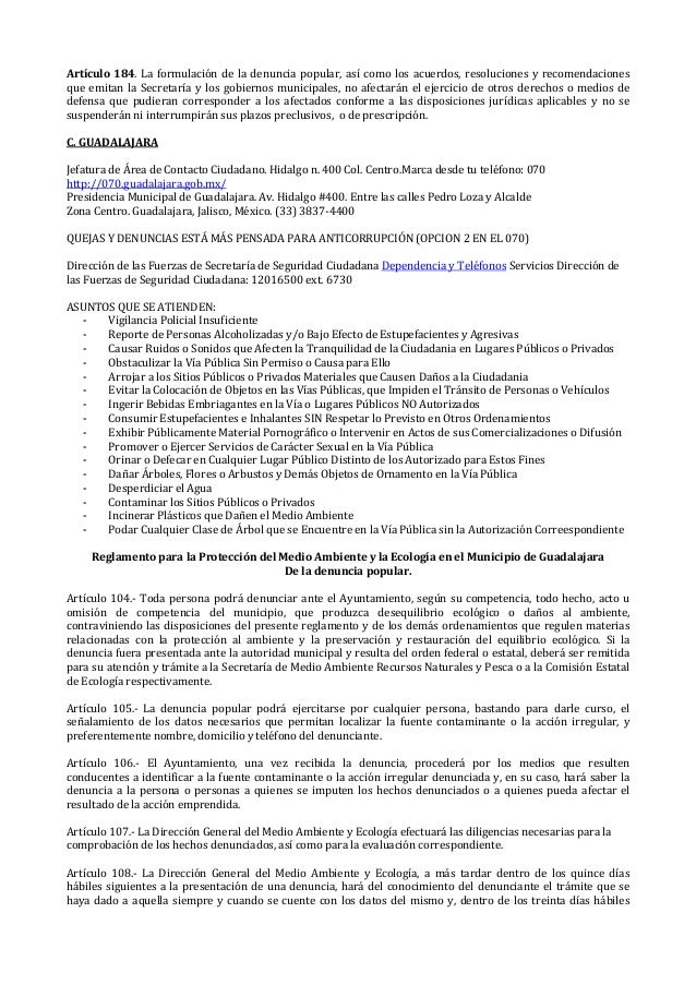 Cómo realizar denuncias ambientales