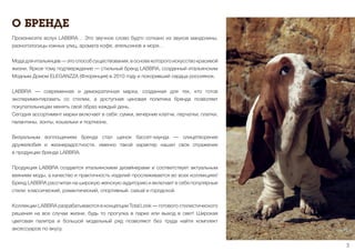 Labbra презентация бренда | PPT