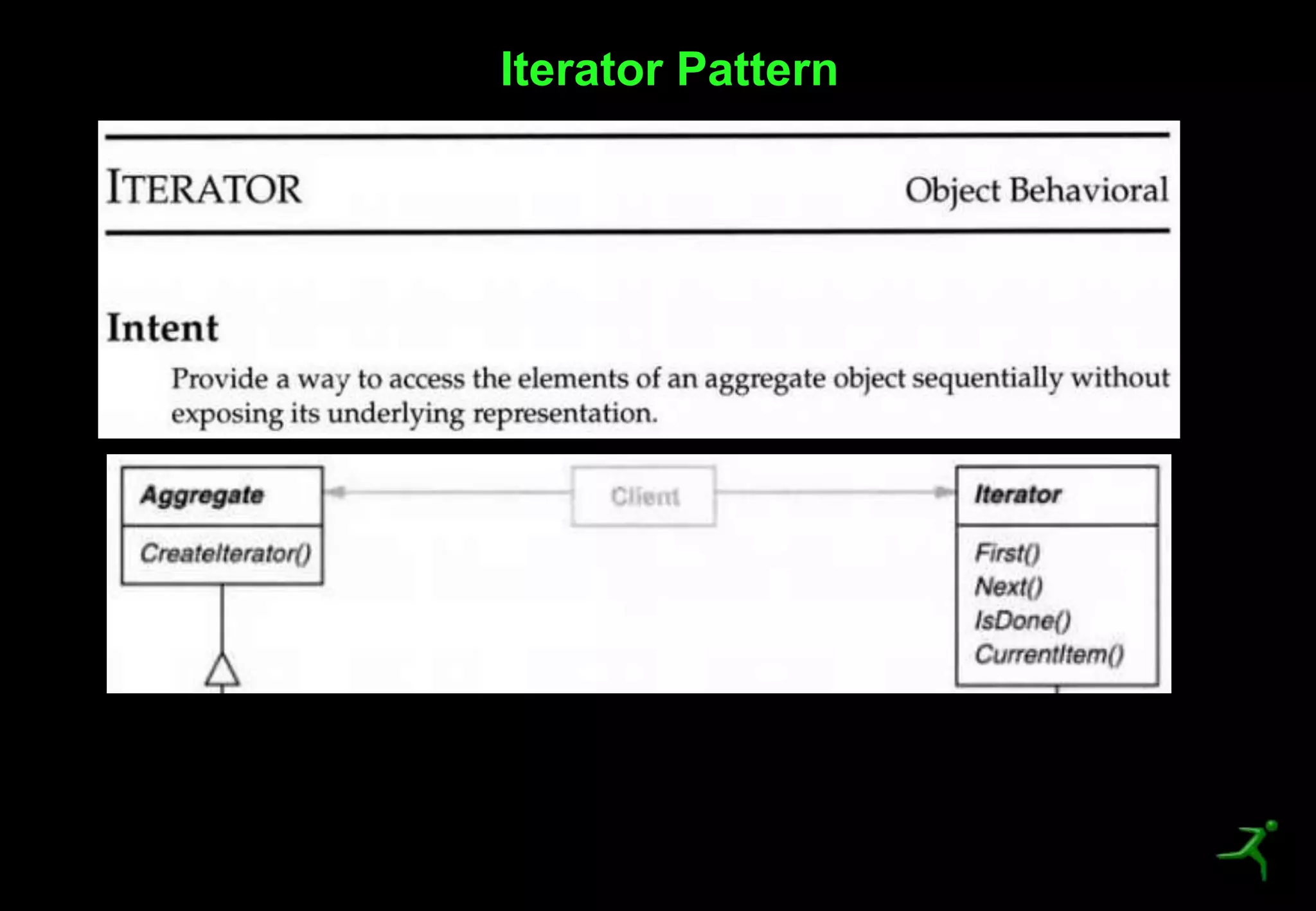 5
Iterator Pattern
 