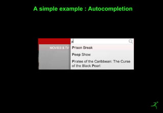 41
A simple example : Autocompletion
 