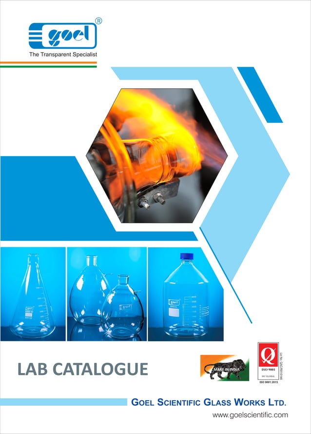 Lab Catalogue 2022 Goel Scientific Glass works ltd