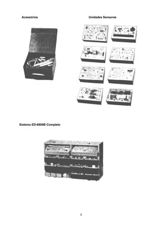 Acessórios                     Unidades Sensoras




Sistema ED-6800B Completo




                            5
 