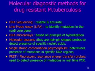 Lab Genetics Tuberculosis Lab diag. tb | PPT