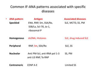 Lab diagnosis of ctd By Dr Arif Iqbal MD Dermatology UCMS & GTBH | PPTX