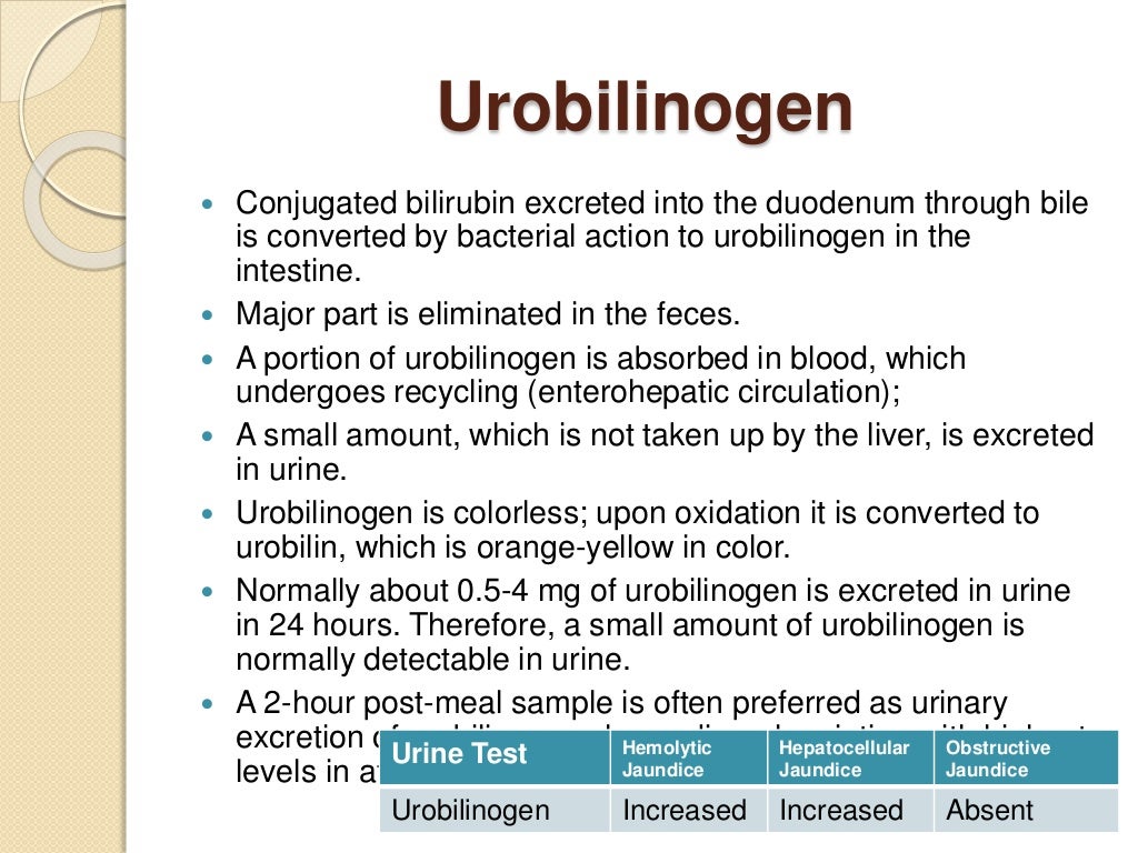 Laboratory Diagnosis of Jaundice