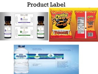 Product Label
 