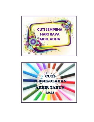 Label cuti | DOCX