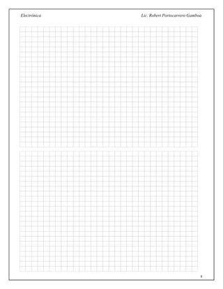 Electrónica Lic. Robert Portocarrero Gamboa
8
 