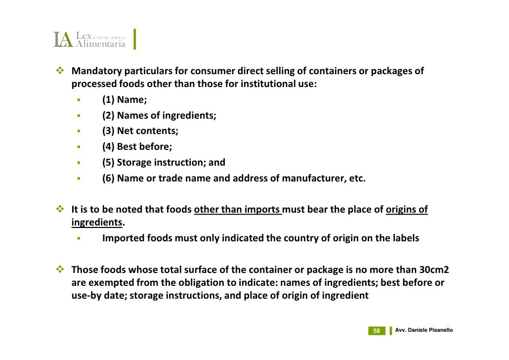 Food Related Storing Names Food Related Storing Names