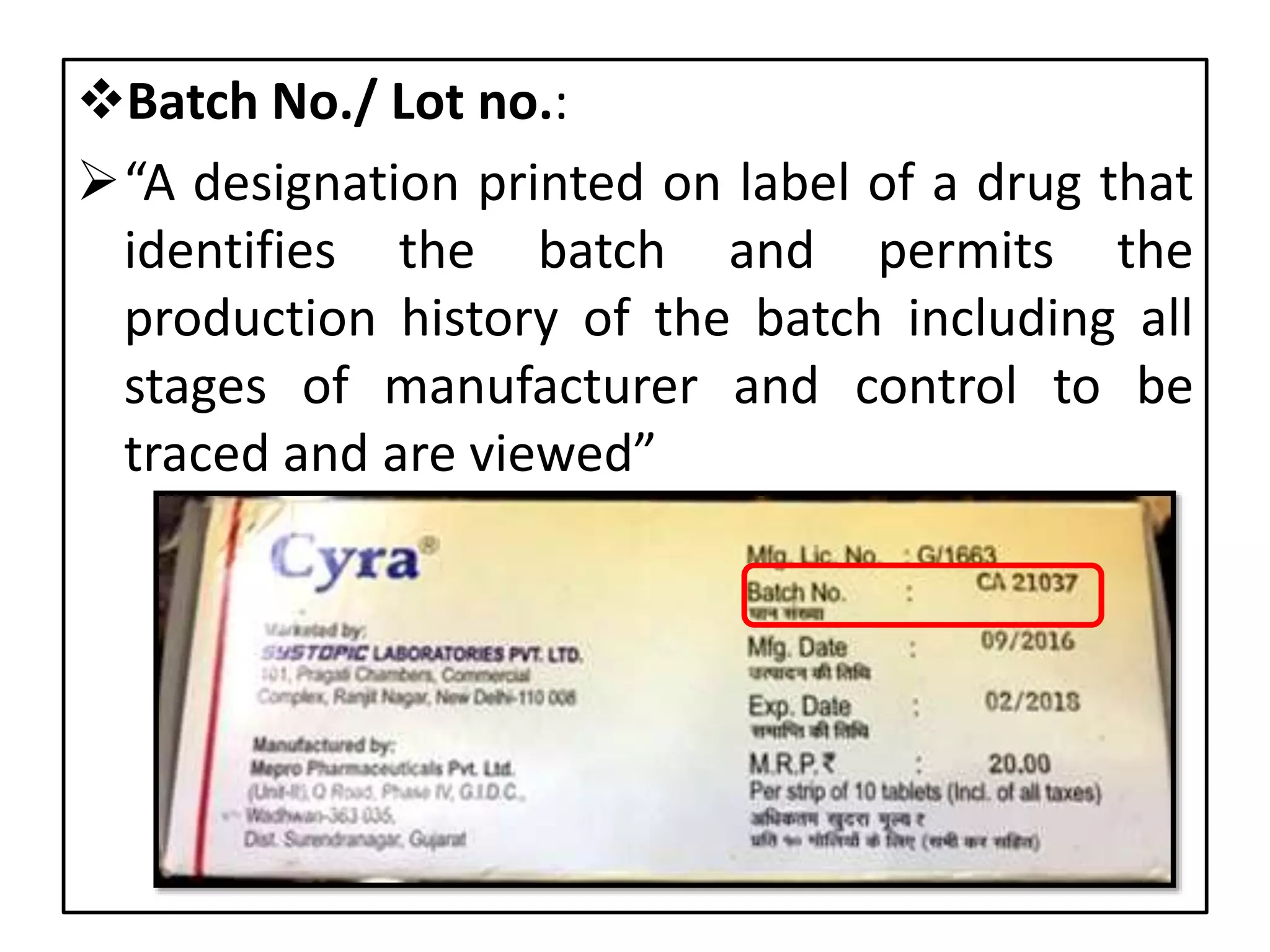 Labeling in pharmaceutical packaging | PPTX