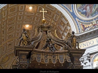 Detalle del Baldaquino
 
