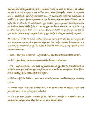 La bella y la bestia