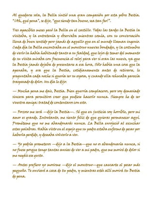 La bella y la bestia