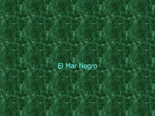 El Mar Negro 
