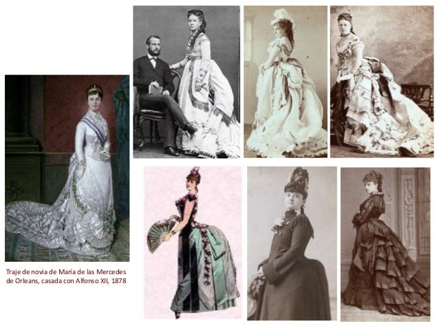 vestido de novia de la reina maria de las mercedes - vestido de novia
