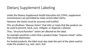Labelling Claims Example Labelling of pharmaceuticals products .pptx