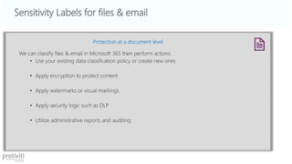 Powered by
Sensitivity Labels for files & email
 