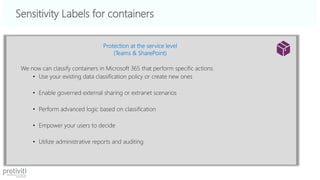 Powered by
Sensitivity Labels for containers
 