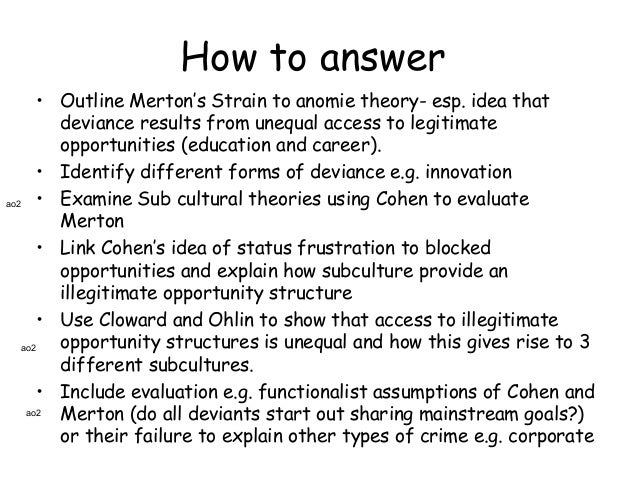 Outline and Evaluate Functionalist Explanation of Crime