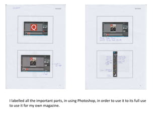 I labelled all the important parts, in using Photoshop, in order to use it to its full use
to use it for my own magazine.

 