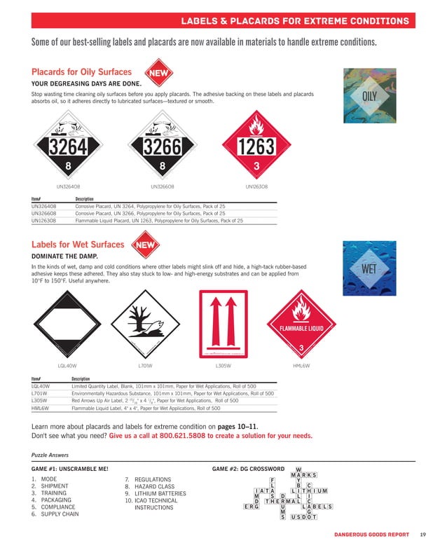 Dangerous Goods Report, Volume 11—E-Commerce and DG | PDF